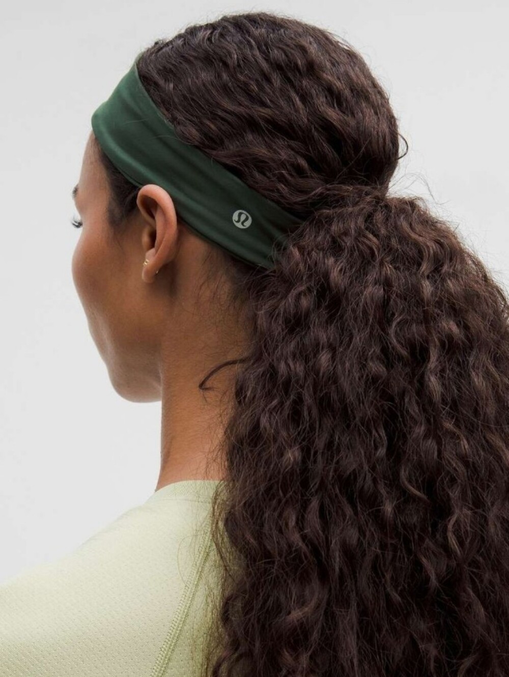 Lululemon BNWT Womens Luxtreme Training Headband Rainforest Green - O/S